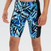 Uomo Dolfin Costumi Da Competizione | Costume Da Bagno Jammer Da Uomo Xtrasleek Tectonic Blue Spliced