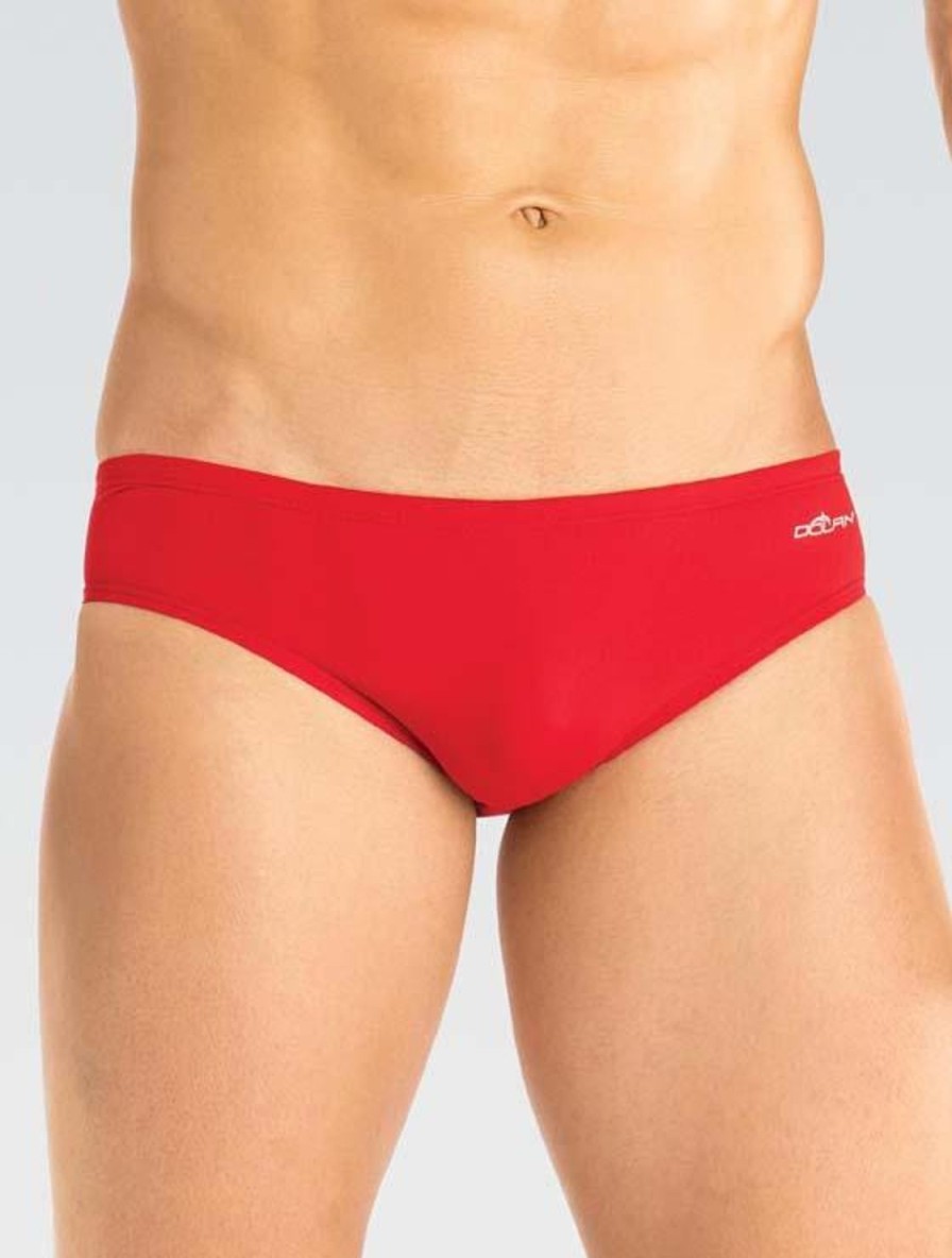 Uomo Dolfin Racing | Team Racer Da Uomo Xtrasleek Spandex Solid Red