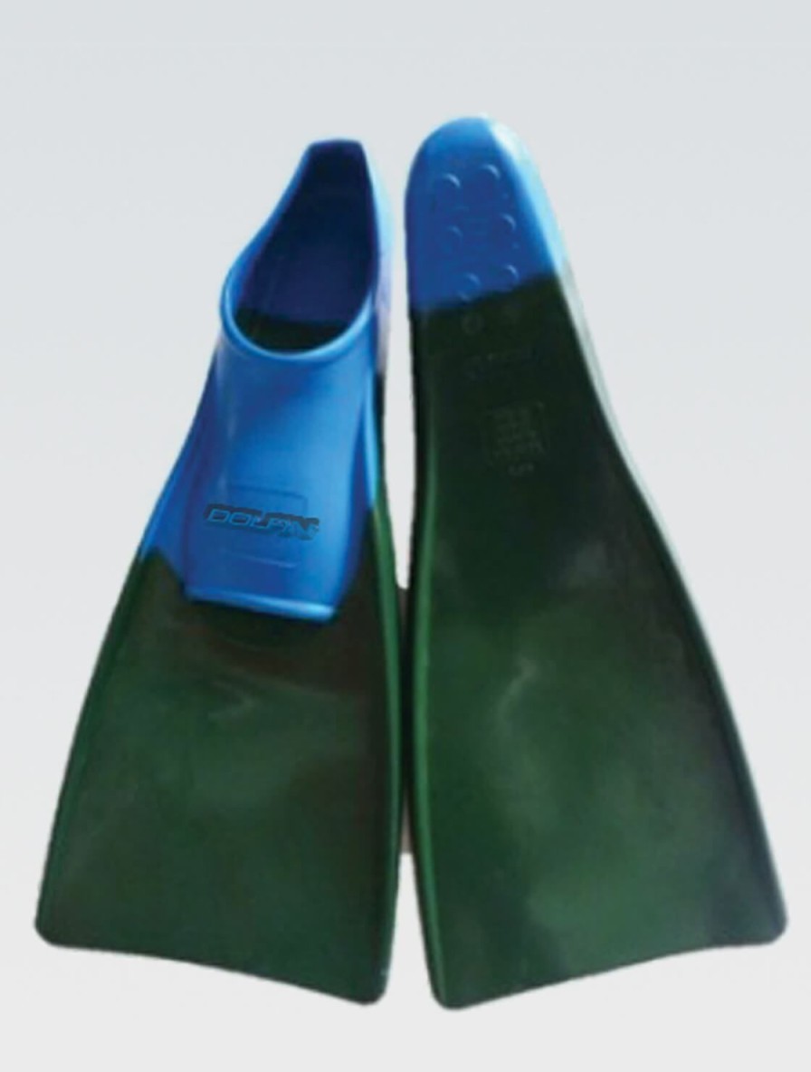 Accessori Dolfin | Pinna Da Nuoto - Taglie 9-11 Verde Scuro