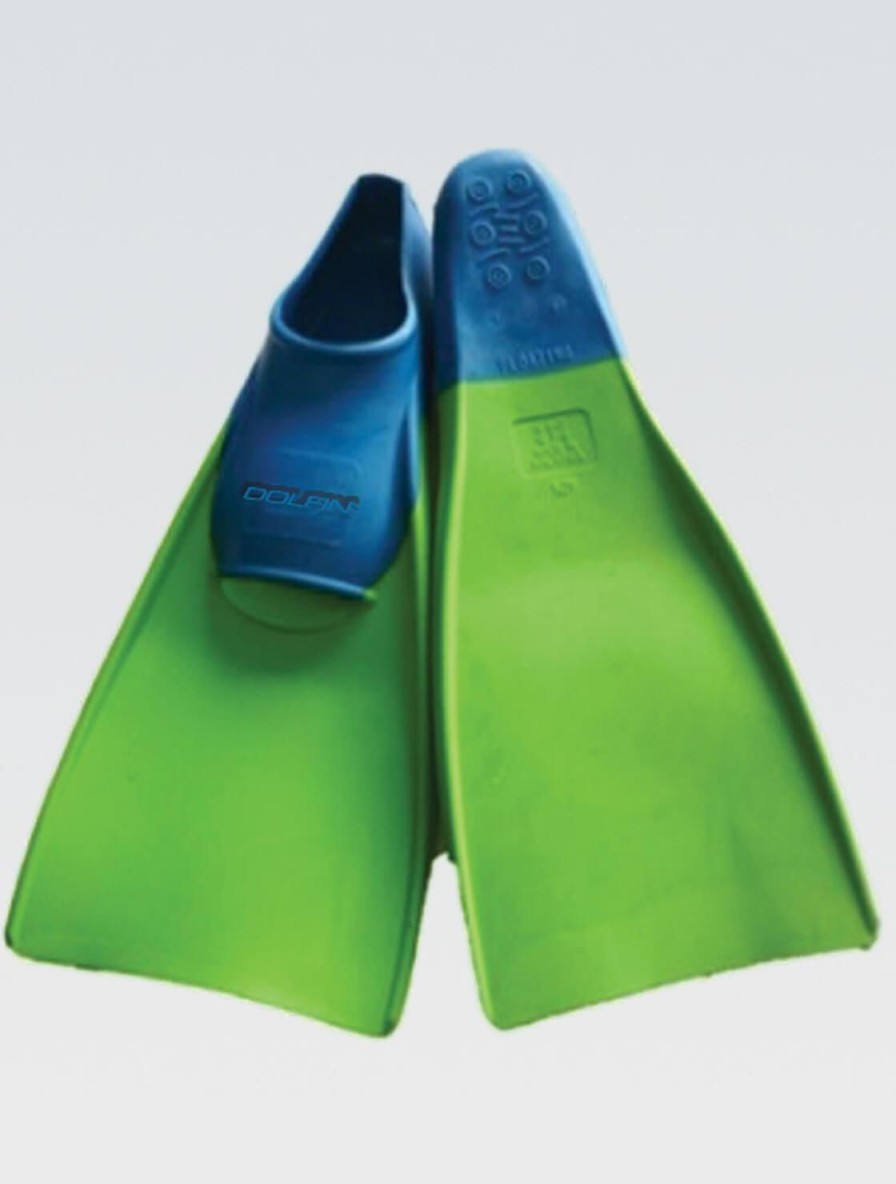 Accessori Dolfin | Pinna Da Nuoto - Taglie Per Bambini 8-11 Lime