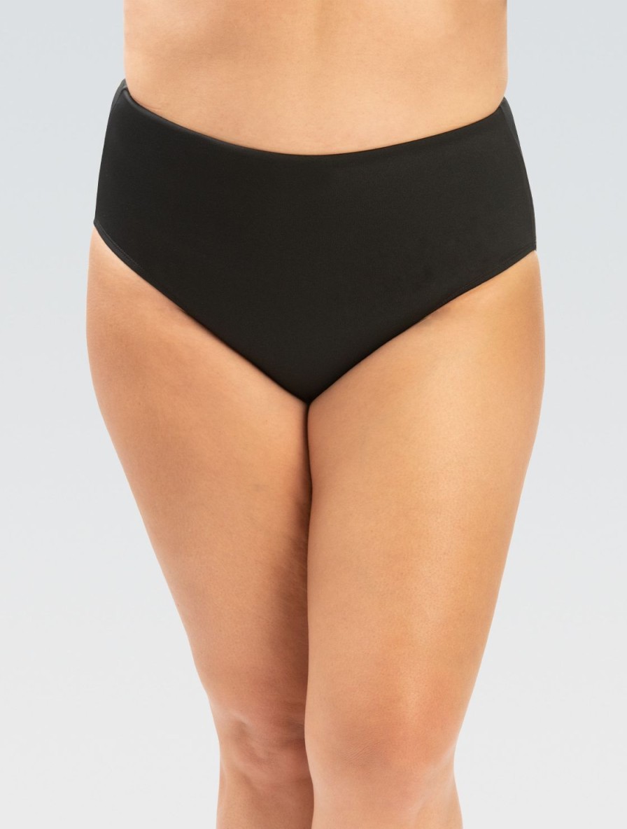 Donna Dolfin Separati | Slip Contemporaneo A Vita Alta Aquashape Da Donna: Nero