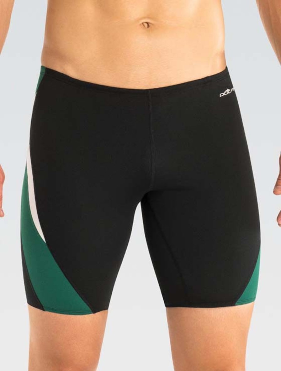 Uomo Dolfin Jammer | Jammer Colorblock Reliance Nero/Verde/Bianco Da Uomo