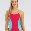 Donna Dolfin Interi | Costume Intero Uglies Revibe Cherry Pink/Oasis High Shine Diamondback