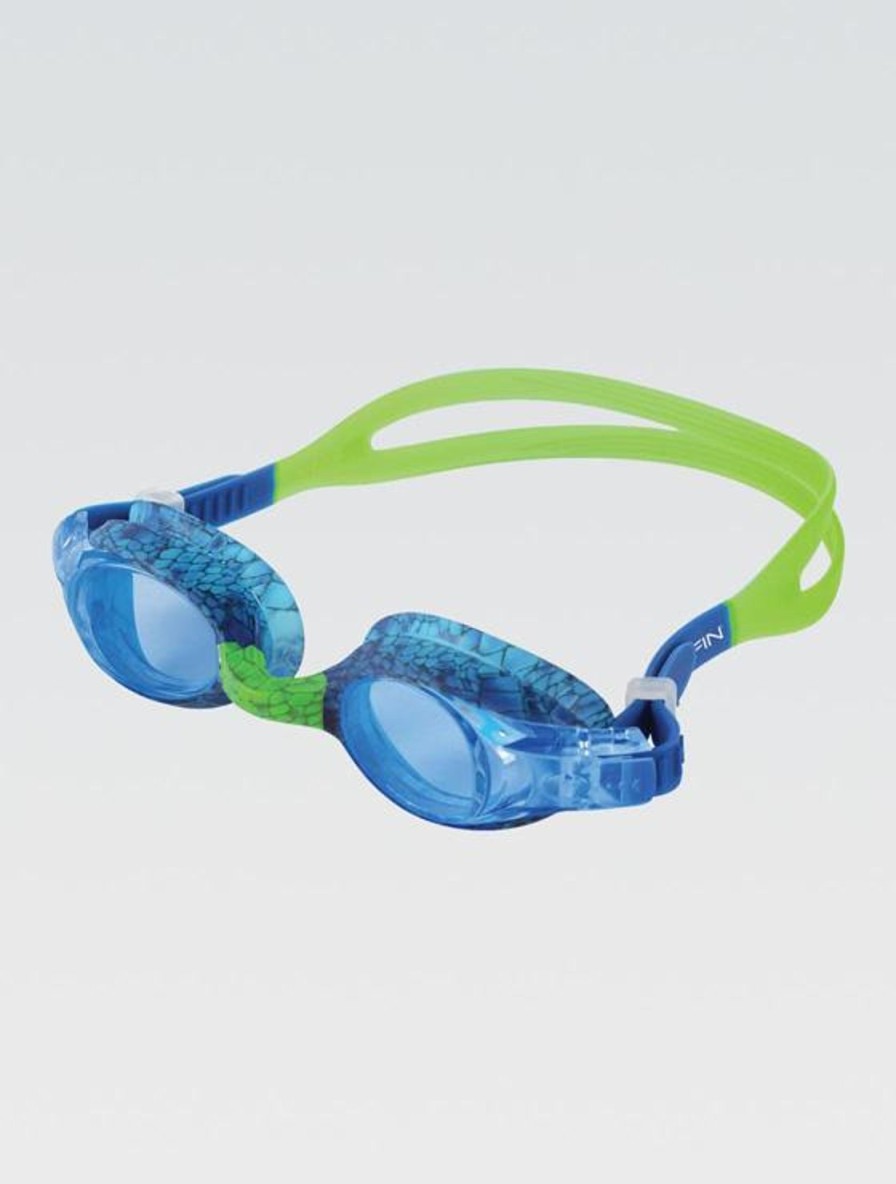 Accessori Dolfin | Maschera Da Bambino Flipper Fierce Blusaurus Green