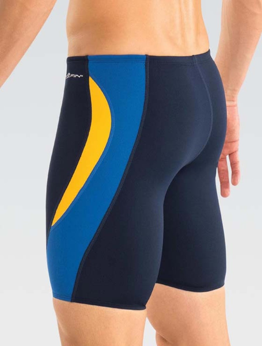 Uomo Dolfin Jammer | Jammer Reliance Colorblock Blu/Oro Da Uomo