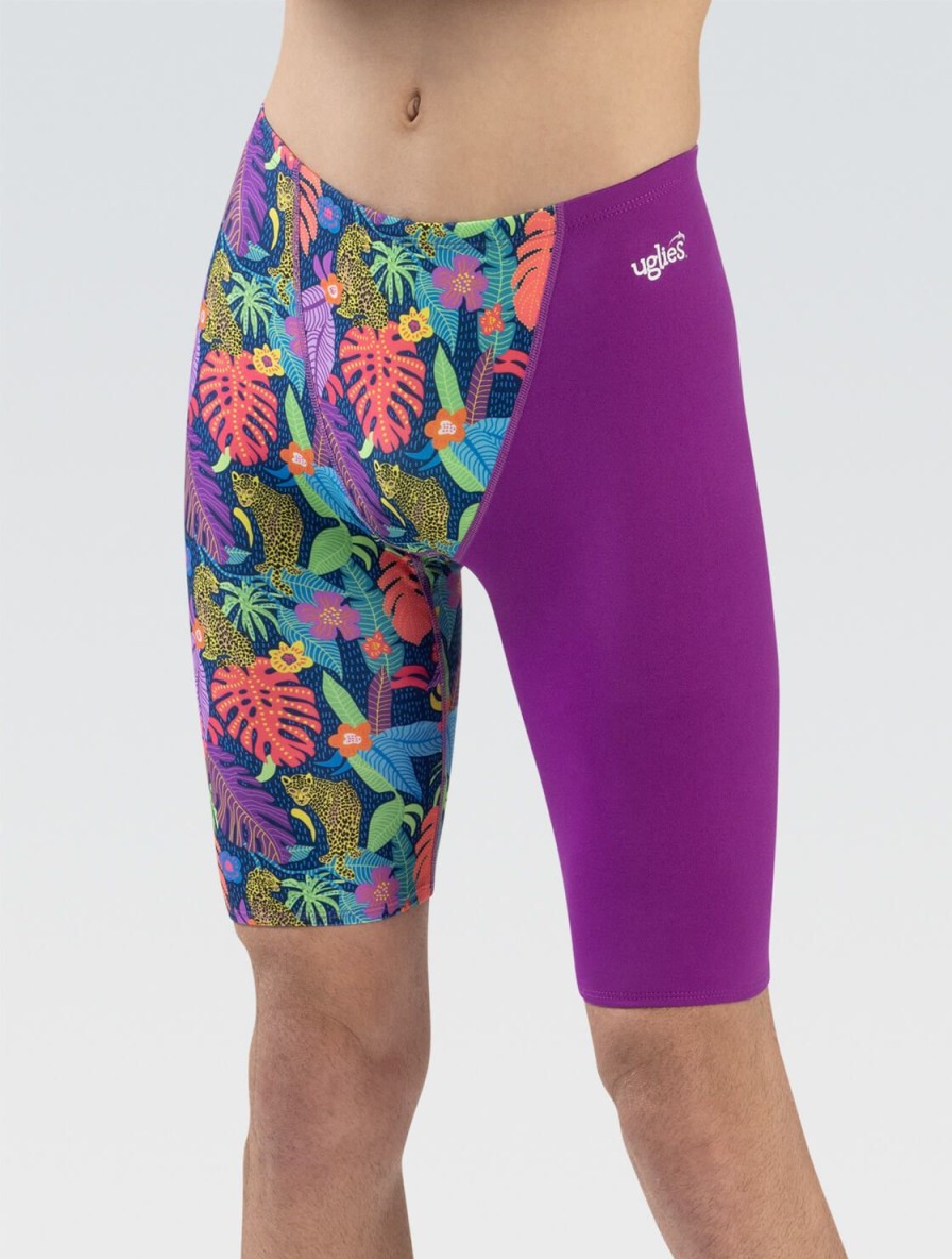 Uomo Dolfin Tute Da Allenamento | Costume Da Bagno Uomo Uglies Jammer: Jungle Jam