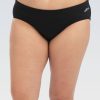 Donna Dolfin Separati | Slip Contemporaneo Aquashape Nero Da Donna