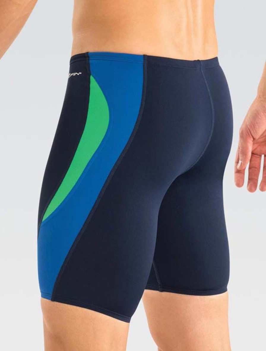 Uomo Dolfin Jammer | Jammer Reliance Colorblock Blu/Verde Da Uomo