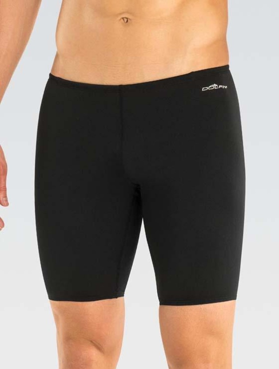 Uomo Dolfin Jammer | Jammer Da Uomo Xtrasleek Spandex Solid Black Team