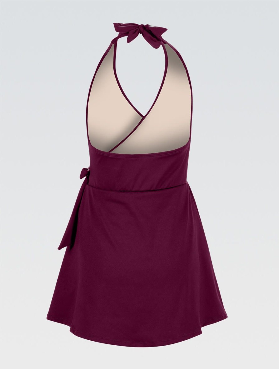 Donna Dolfin Vestiti Da Bagno | Costume Da Bagno Da Donna Aquashape Cabernet Halter