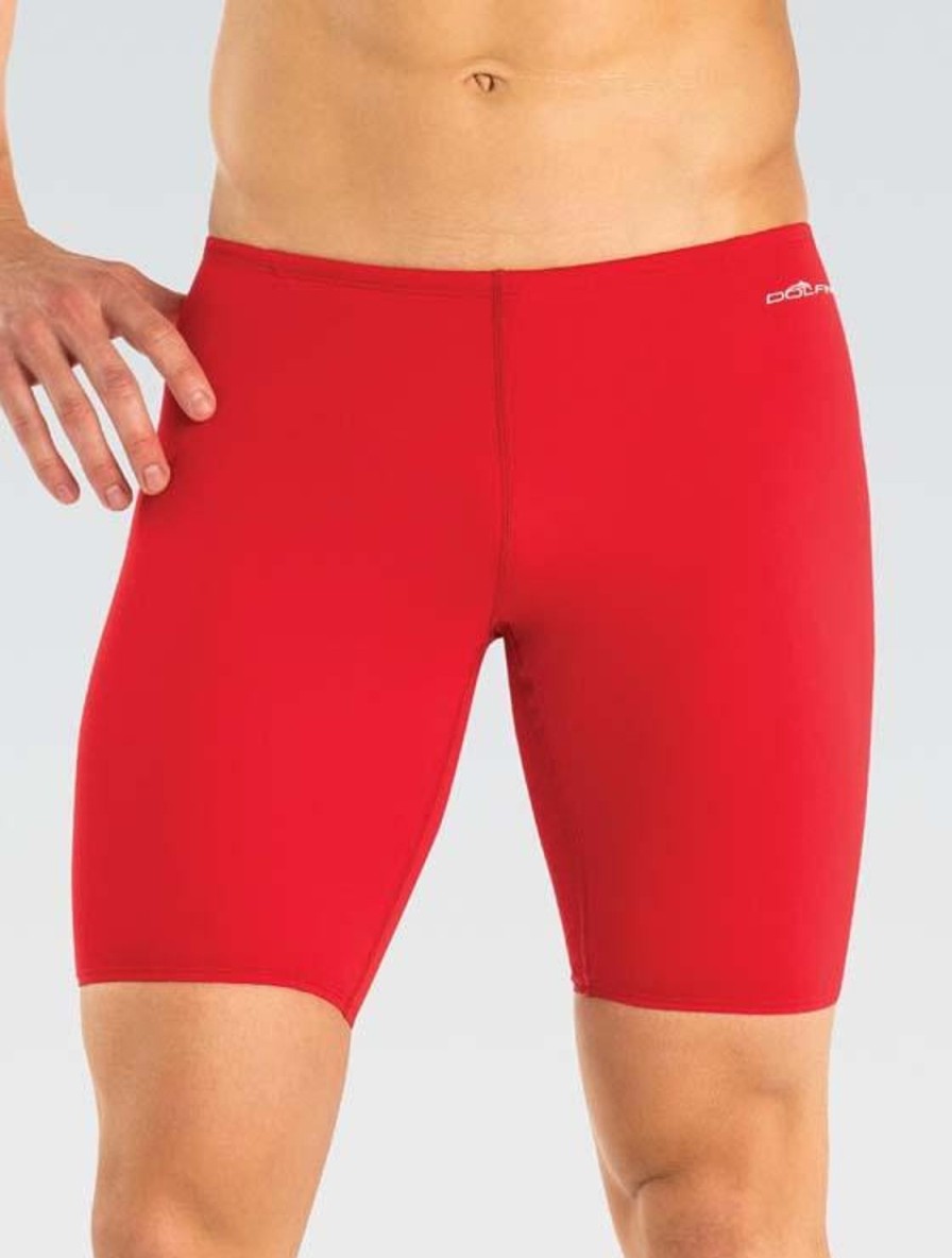 Uomo Dolfin Jammer | Jammer Da Uomo Xtrasleek Spandex Solid Red Team