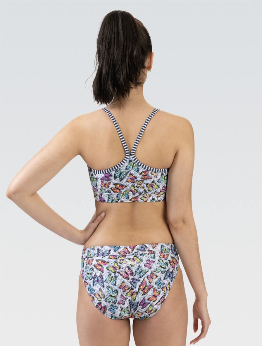 Donna Dolfin Due Pezzi | Costume Da Bagno Da Donna Uglies In Due Pezzi Con Retro A V: Fly Away